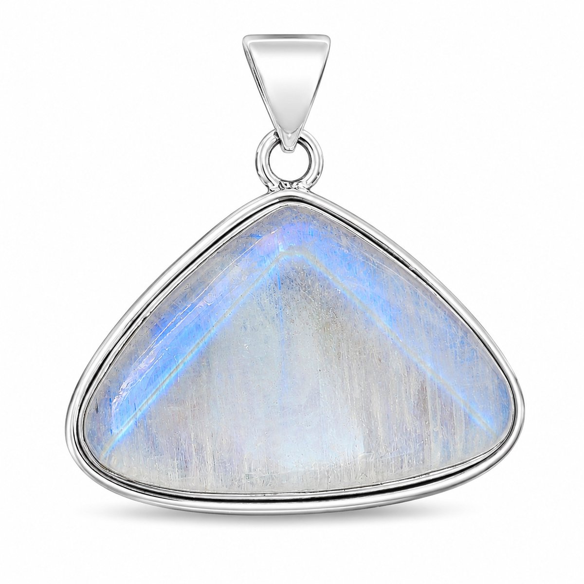 House of Jewels - Maansteen Hanger - 925 Zilver - Handgemaakt