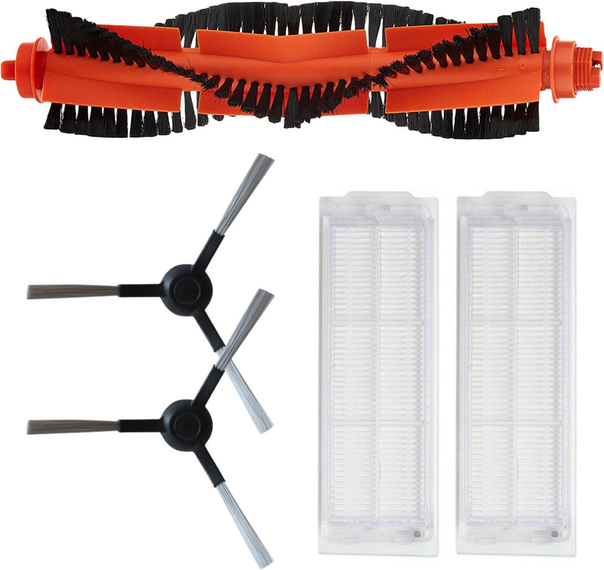 AreoSe - Onderhoudsset met filters en borstels voor Xiaomi Vacuum Pro i VIOMI V2 / V3 / SE
