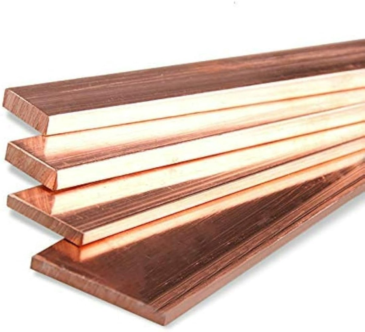 99,95% puur koper bar koper vel puur koper rij puur koper strip koperen strip rode koperen strip, dikte 3/4/5mm, breedte 8/15/20/30/40/50mm, lengte 100/200/300/400mm, 4x30x400 mm, 1