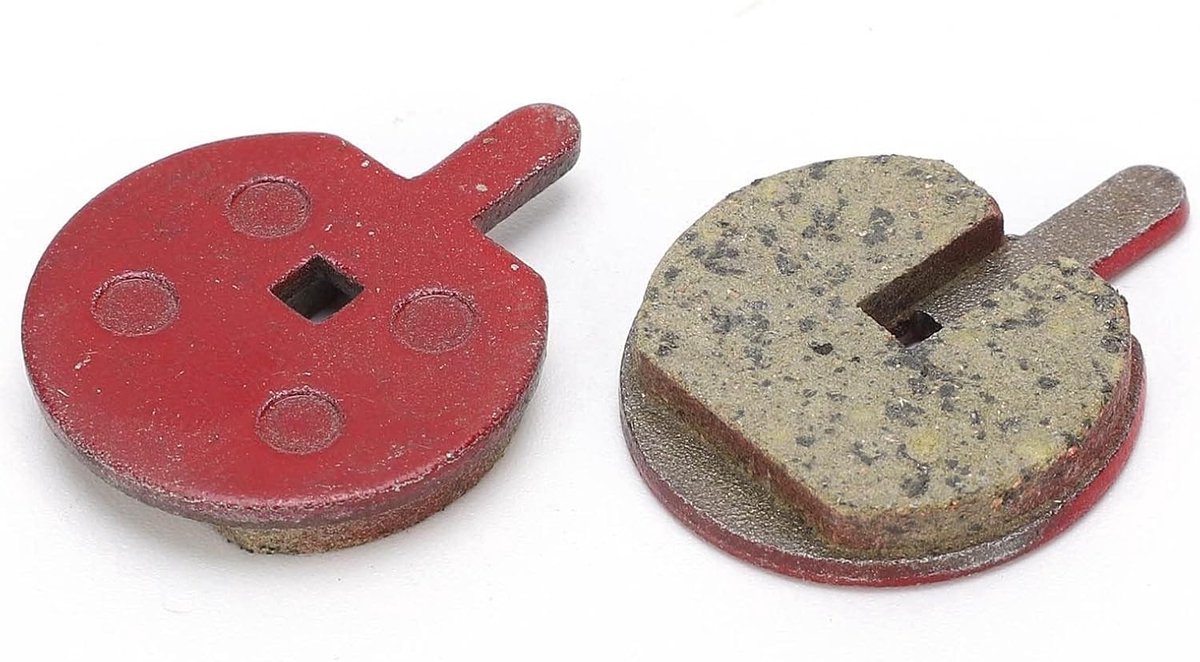 Semi-Metalen Hars Vervanging voor Fiets Mountainbike - Krachtige Remprestaties, Slijtvaste Materialen, Geschikt voor Alle Weeromstandigheden | 2 Paar Remblokken