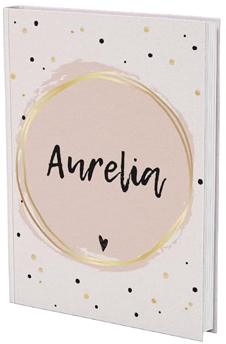 Notizbuch: Personalisiertes Buch für Aurelia. Auch als Tagebuch oder Schreibheft geeignet. Als Geschenk für alle Frauen oder Mädchen perfekt.