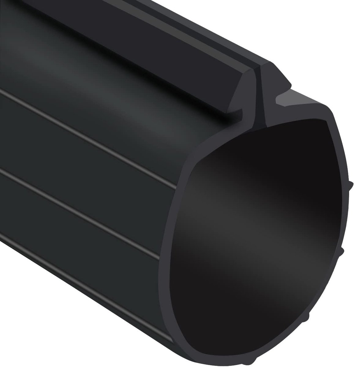 9 ft Seal Vervanging voor Clopay Garagedeur Rubber Bodem Weerafdichting voor Weer Strippen Fit 9 FT Brede Deuren