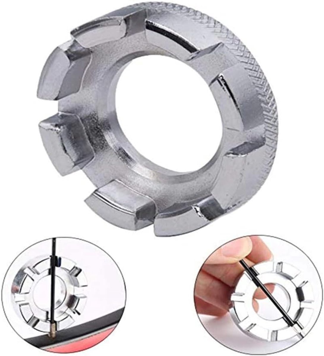 Mini Cyclus Spaaknippel Key Fiets Velg 8 Manier Fiets Reparatie Tool