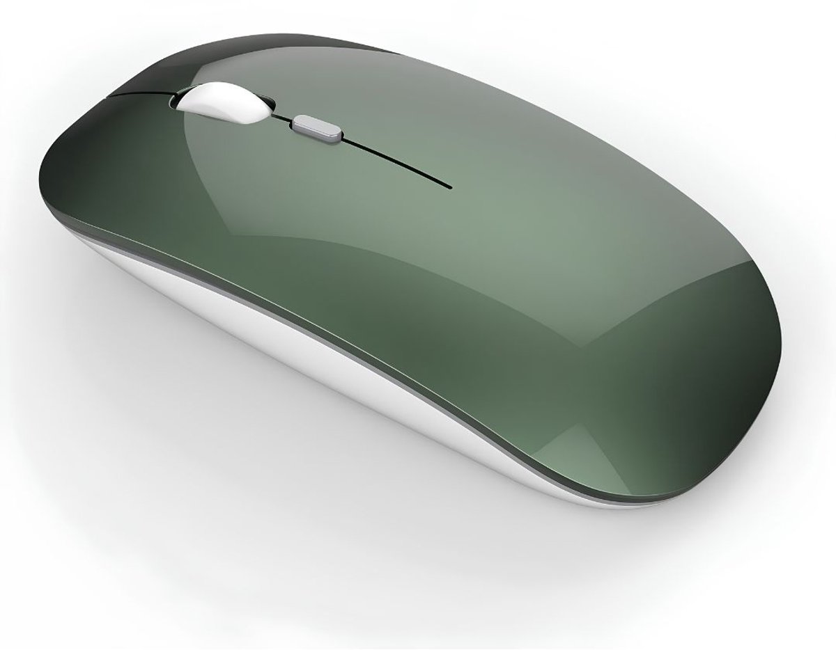 JCP® Gamingmuis - Gaming Muis - Computermuis - Draadloze Gaming Muis - Groen - 12cm x 6cm x 1cm