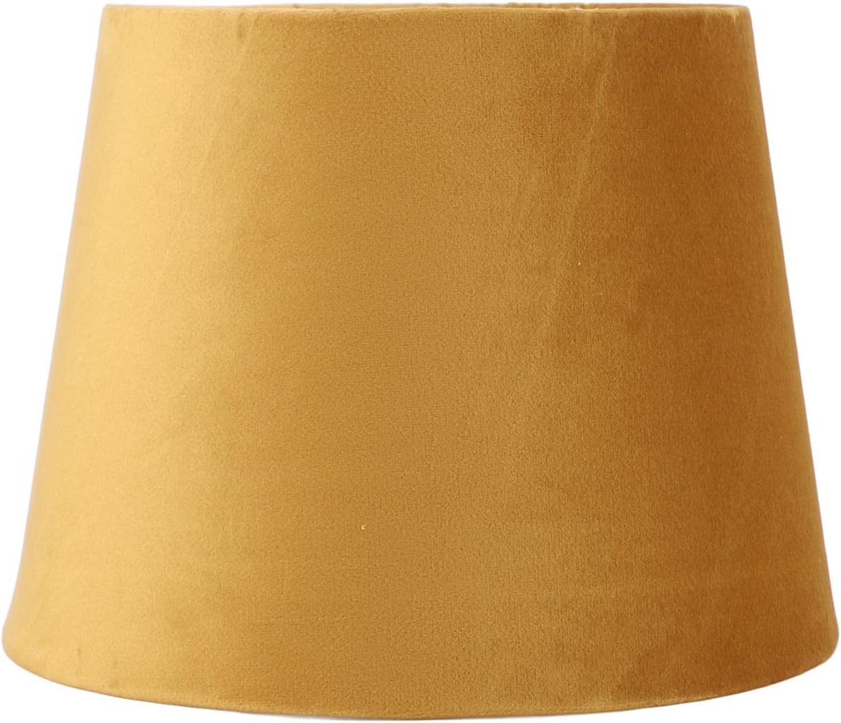 lampenkap, conische fluwelen lampenkap E27 E14 moderne lampenkappen voor tafelbed vloerlamp, 6,5 x 8,46 x 6,3 inch (TomaatBd-11)