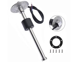 Brandstofniveau Sensor, Marine Boot Brandstofafzender Auto Brandstof Water Niveau Sensor 316 Rvs Unit 5 Gat 0~190 ohm 175MM