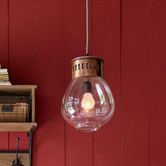 LOBERON Hanglamp Annoix Helder bruin Bol