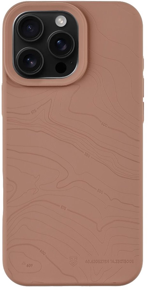 Tactical MagForce hoesje - Geschikt voor iPhone 16 Pro - Mocha Mousse