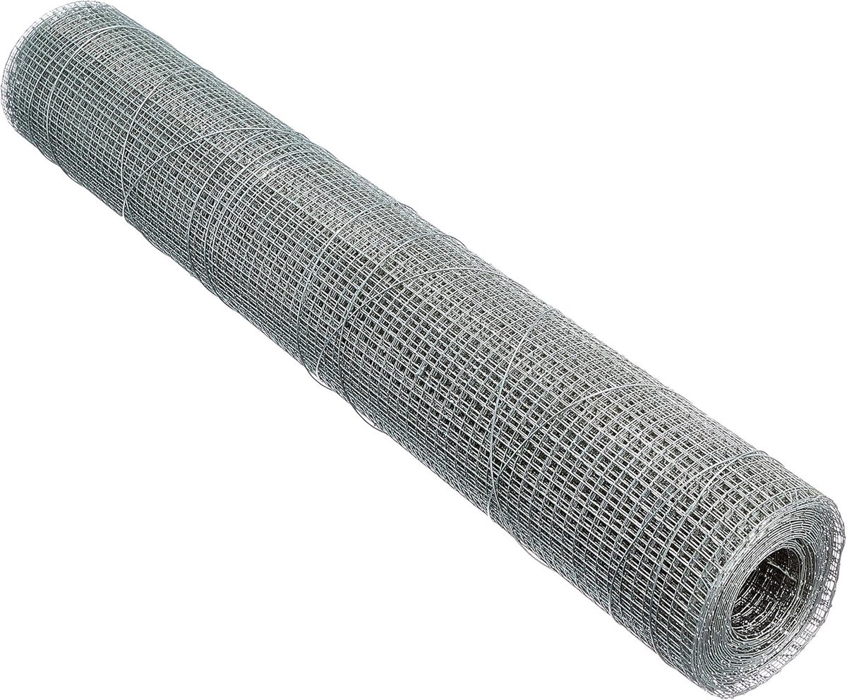 66705 Konijnengaas, verzinkt, 6,3 x 6 x 3, F 0,55, 5 m, 50 cm