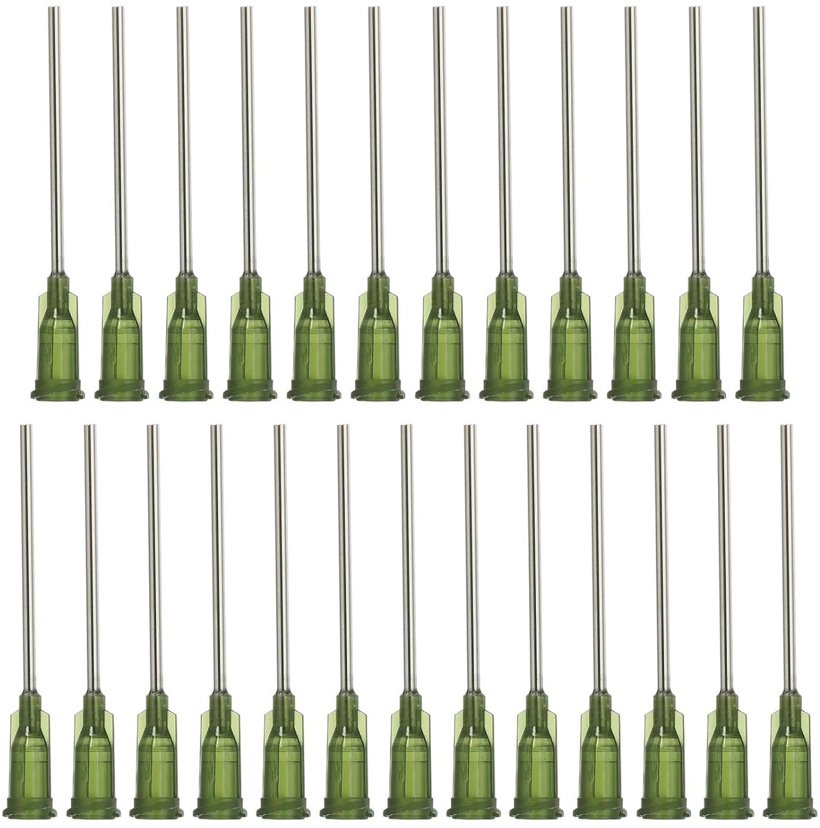 Doseernaalden 1,5 inch, 25 stuks injectienaalden, 14 G, industriële vloeistofdoseernaald met Lure-Lock voor bijvullen, vloeibare inkten, lijm