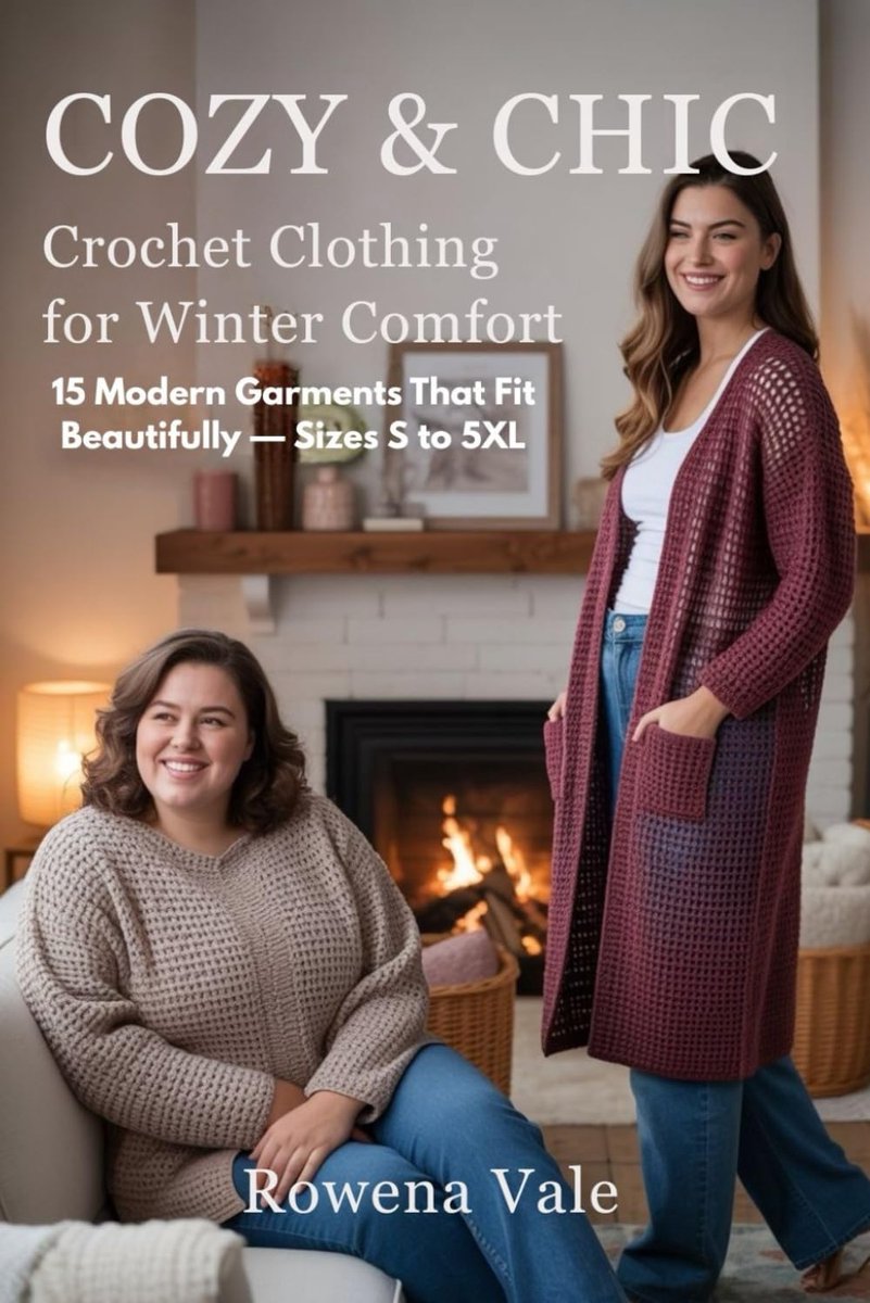 & Chic: Crochet Clothing for Winter Comfort: 15 Modern Garments That Fit Beautifully — Sizes S to 5XL