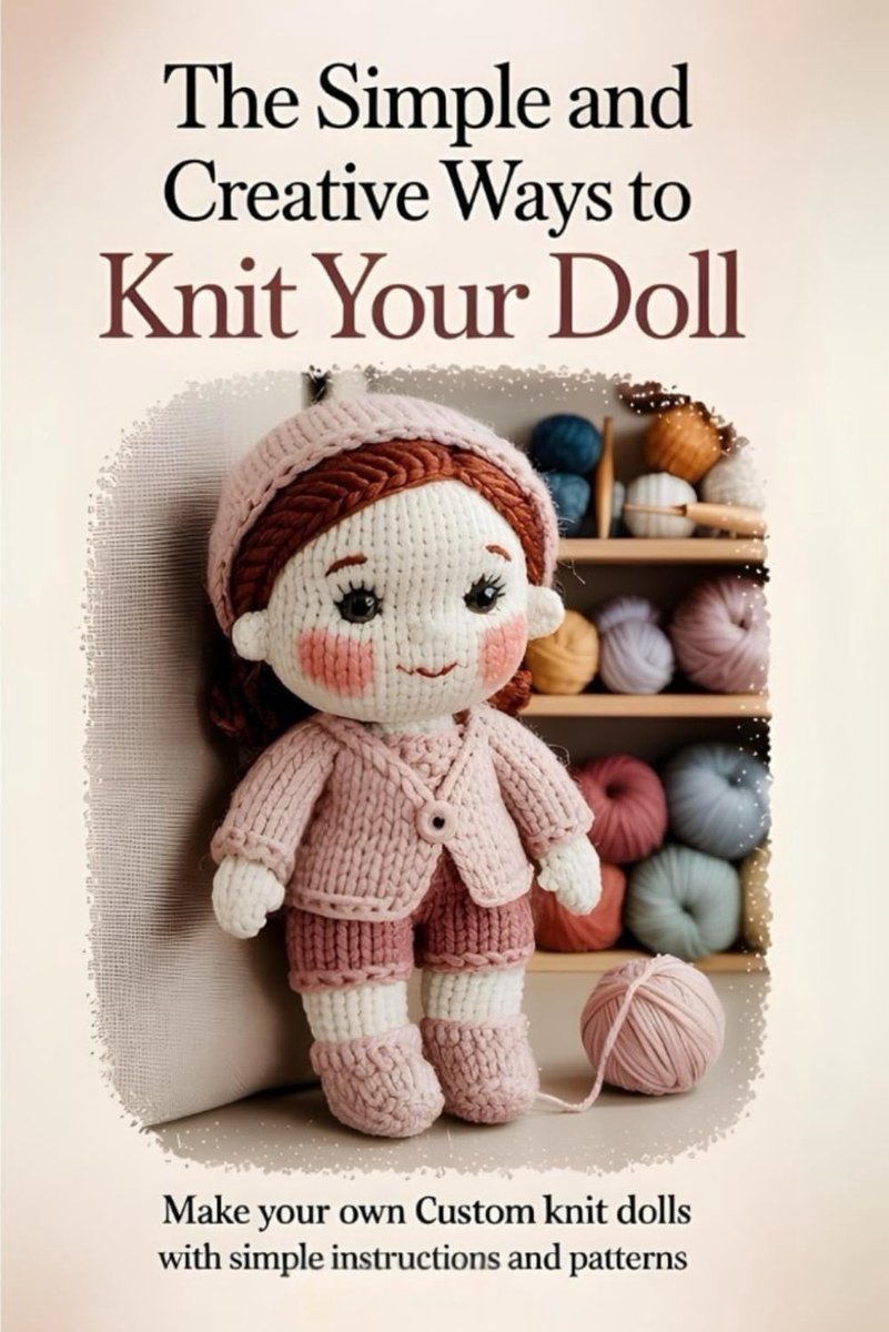 Simple and Creative Ways to Knit Your Doll: Make Your Own Custom Knit Dolls with Simple Instructions and Patterns