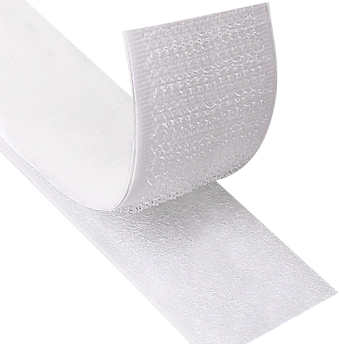 SnelShoppen - Extra Sterke Dubbelzijdige Haak-en-lus Tape 30mm x 3m - Witte Plakband voor Thuisgebruik, Creatief, Klussen en Decoratie