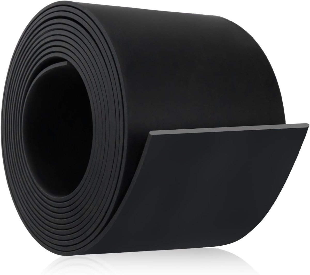 strips zelfklevend 3 m(L) × 120 mm(B) × 5 mm(T) massief rubberen profielen neopreen rubberen strip voor afdichting, DIY, anti-vibratie (niet-klevend)