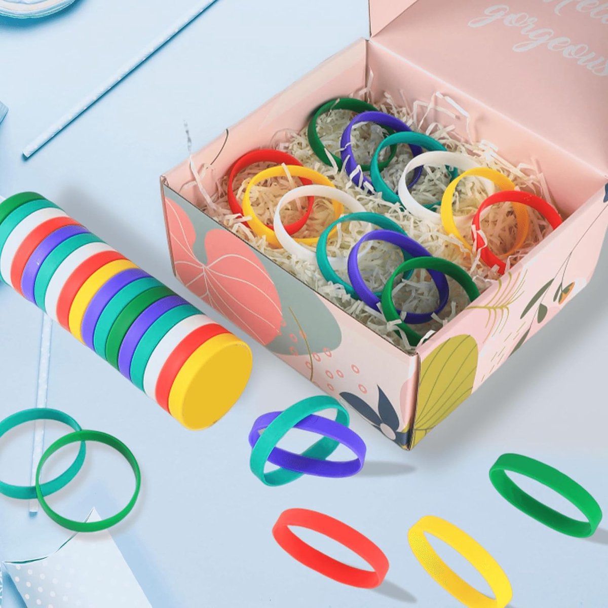 armbanden meerdere kleuren rubberen armbanden sport rubber armband siliconen armbanden siliconen polsband voor mannen vrouwen sport party decoratie kleine geschenken