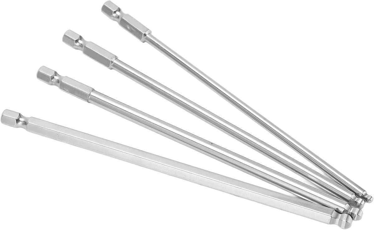 ,Ensemble D'Embouts Hexagonaux Métriques 200 Mm,Ensemble D'Embouts Hexagonaux Longs,Ensemble D'Embouts Hexagonaux Métriques 200mm,Ensemble D'Embouts de Tournevis Hexagonaux en (150