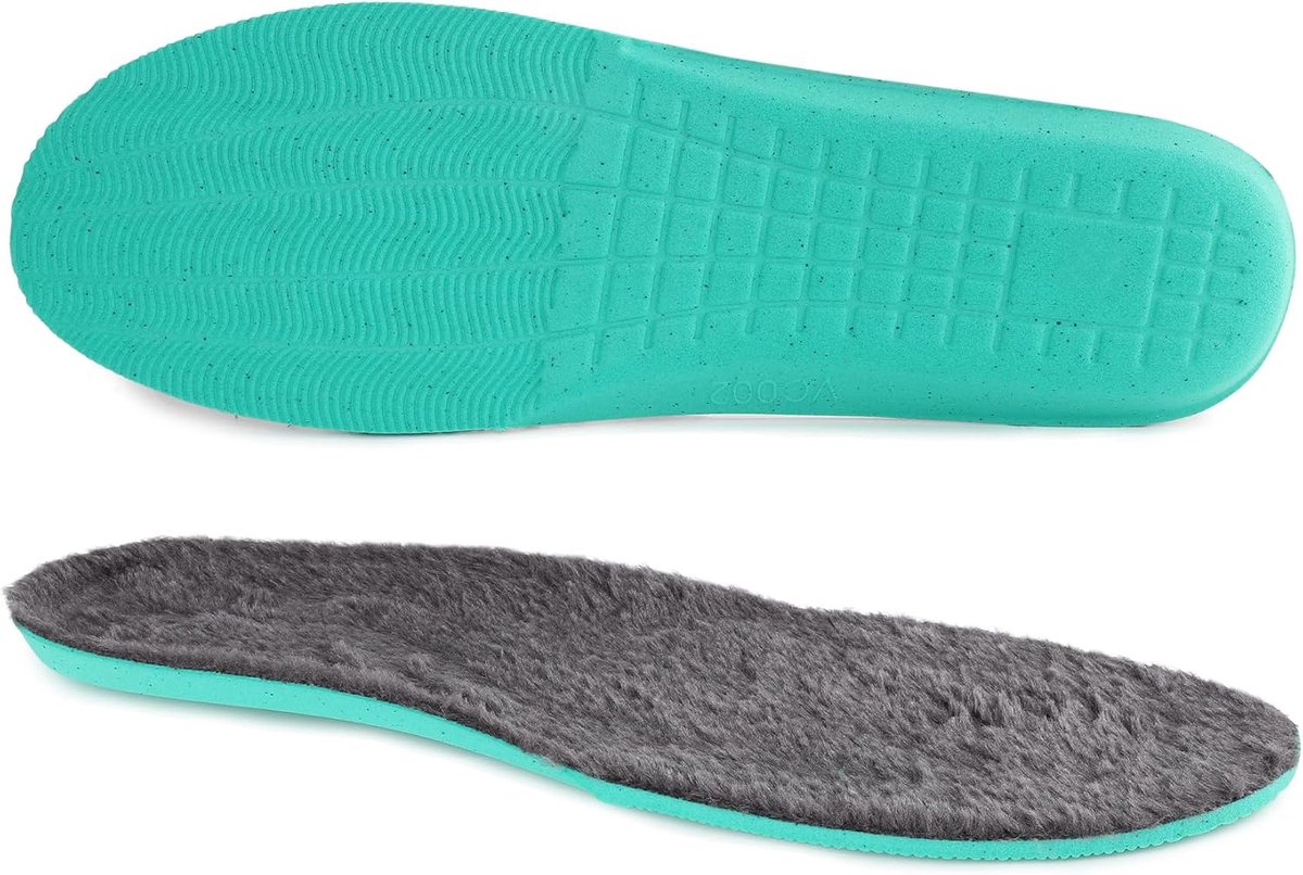 riemot Warme Fleece Inlegzolen voor Dames en Heren, Zachte Thermo Winterzolen voor Laarzen, Werkschoenen en Ruime Schoenen