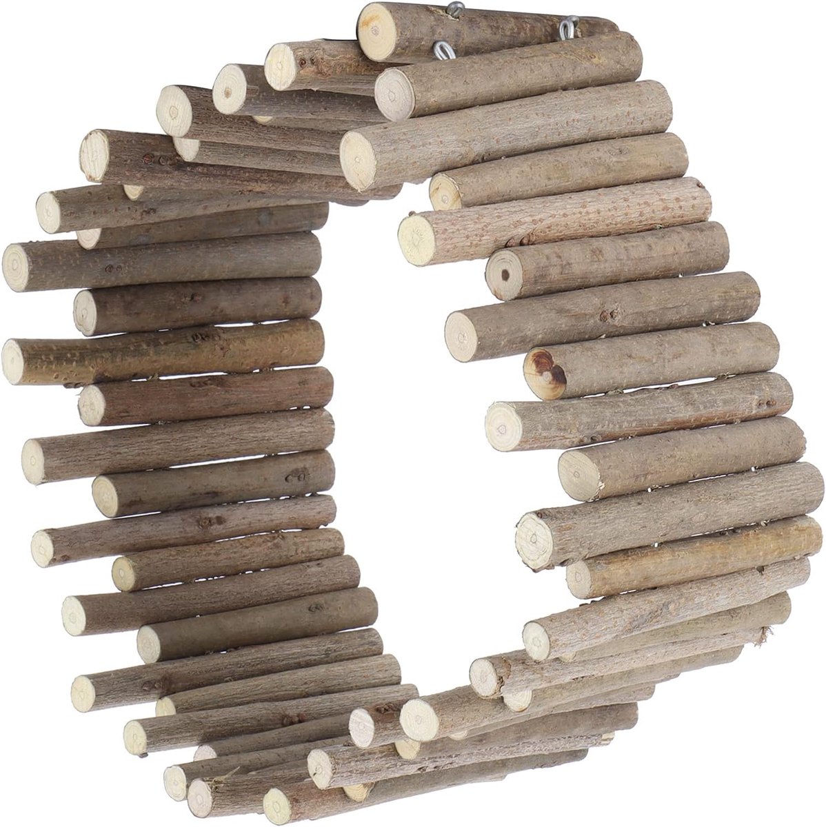 Hamster Whe Hamster Houten Hek Rat Ladder Brug Speelgoed Houten Ladder Natuurlijke Schuilplaats Voor Kleine Animal0Cm Hek Type (50CM Schutting)