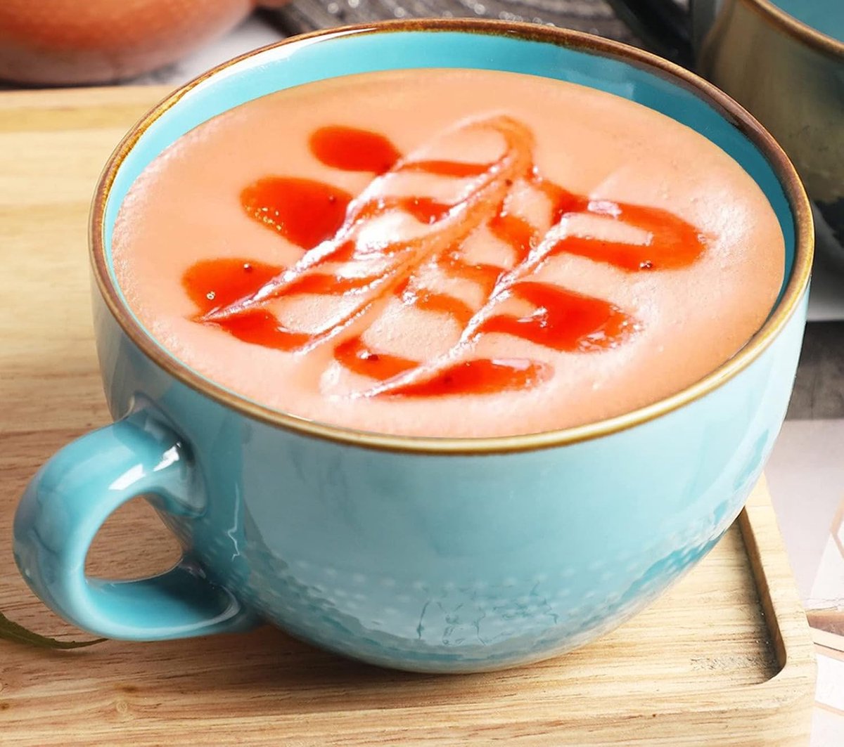 koffiemok, 700 ml, grote mok, aardewerk, cappuccino, mokken, aardewerk, XXL mok, keramische beker, grote mueslikommen met handvat, saladeschaal, koffiebeker van porselein