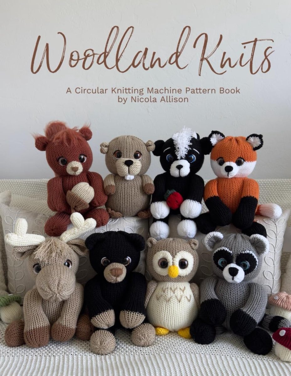 Knits: A Circular Knitting Machine Pattern book by Nicola Allison