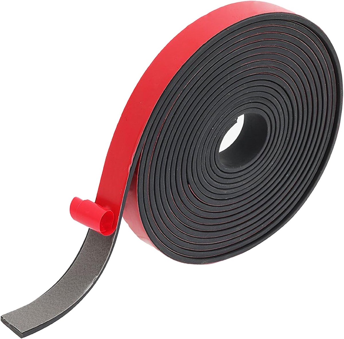 Rubberen strips, zelfklevend, 25 mm (B) x 3 mm (D) x 300 cm (l) neopreen, rubberen plaat, massief rubberen profiel