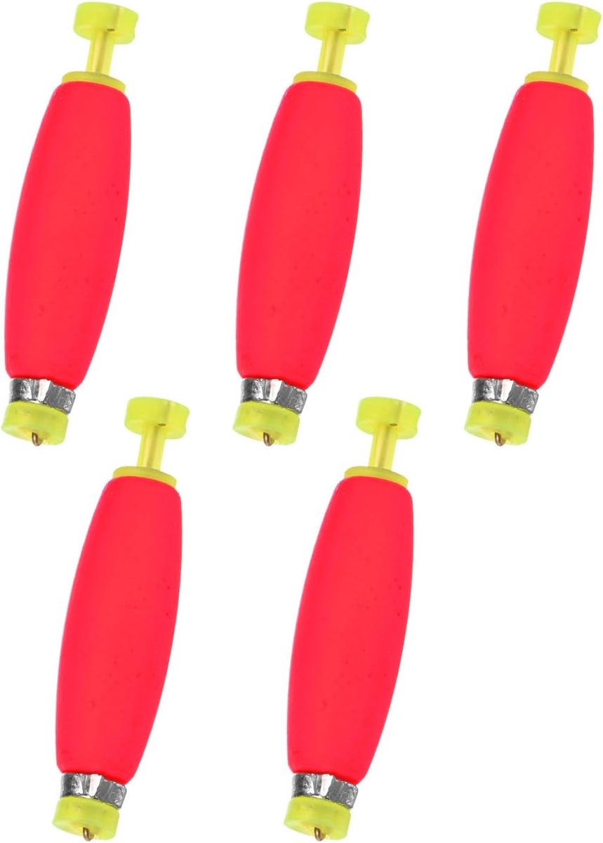 METERXITY Visdobbers drijft, EVA-schuim gewogen dobbers voor Crappie/Bluegill/Forel Bas/Meerval, Clip-on Floats Slip Kurken