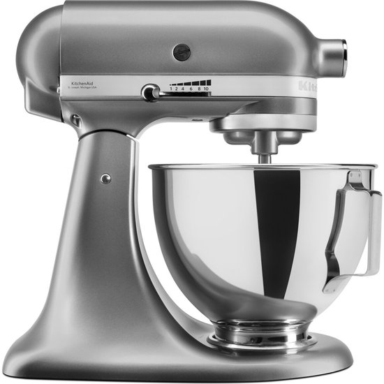 KitchenAid 5K45SBWH - Mengkom - 4,3 L - RVS — afbeelding 5