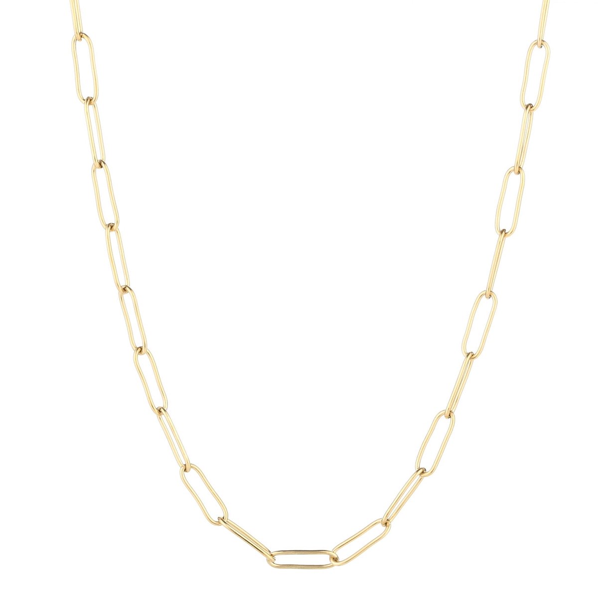 Michelle Bijou Ketting Schakel goud