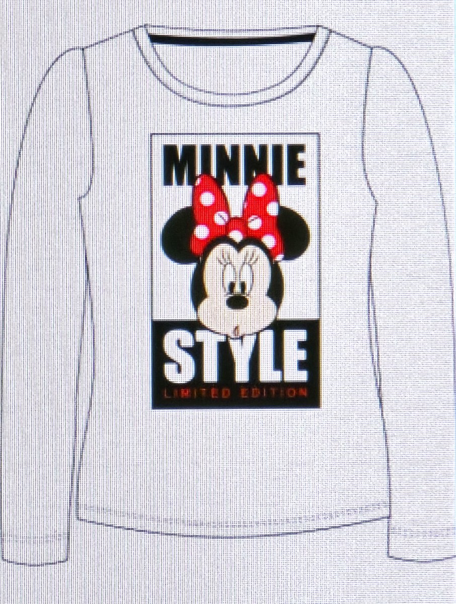 Disney Minnie Mouse T-shirt Grijs Maat 98