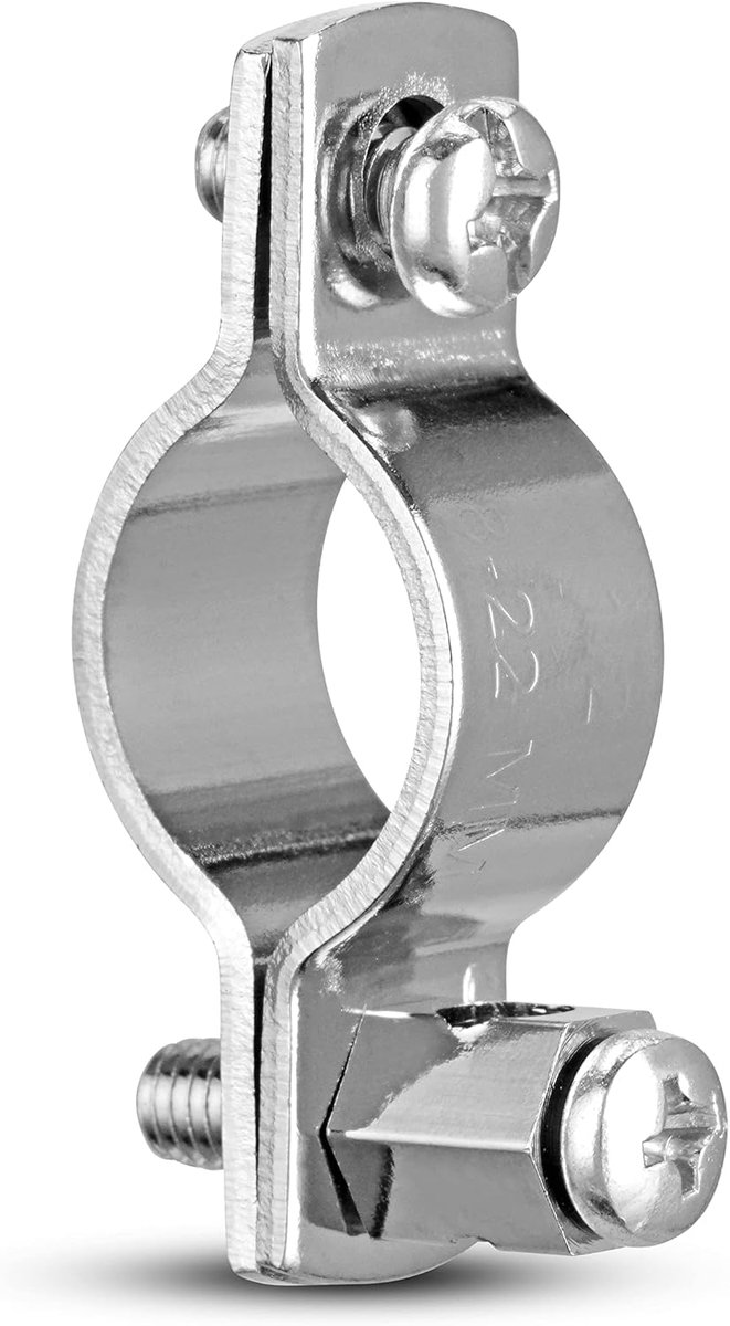 0518755777 aardingsklem, klem voor koperen buis 1/2 inch, met beschermgeleideraansluiting, koper