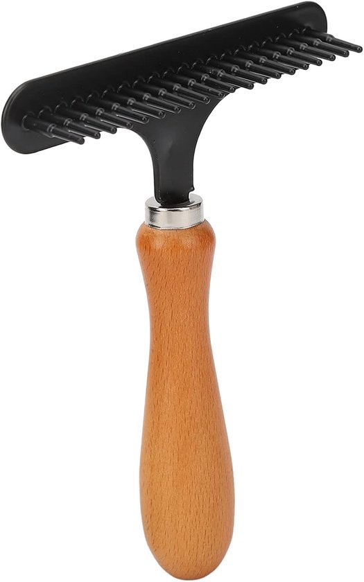 carpet rake Roestvrijstalen Tapijthark, in de Hand Gehouden voor Thuisgebruik rug brush Râteaux — afbeelding 5
