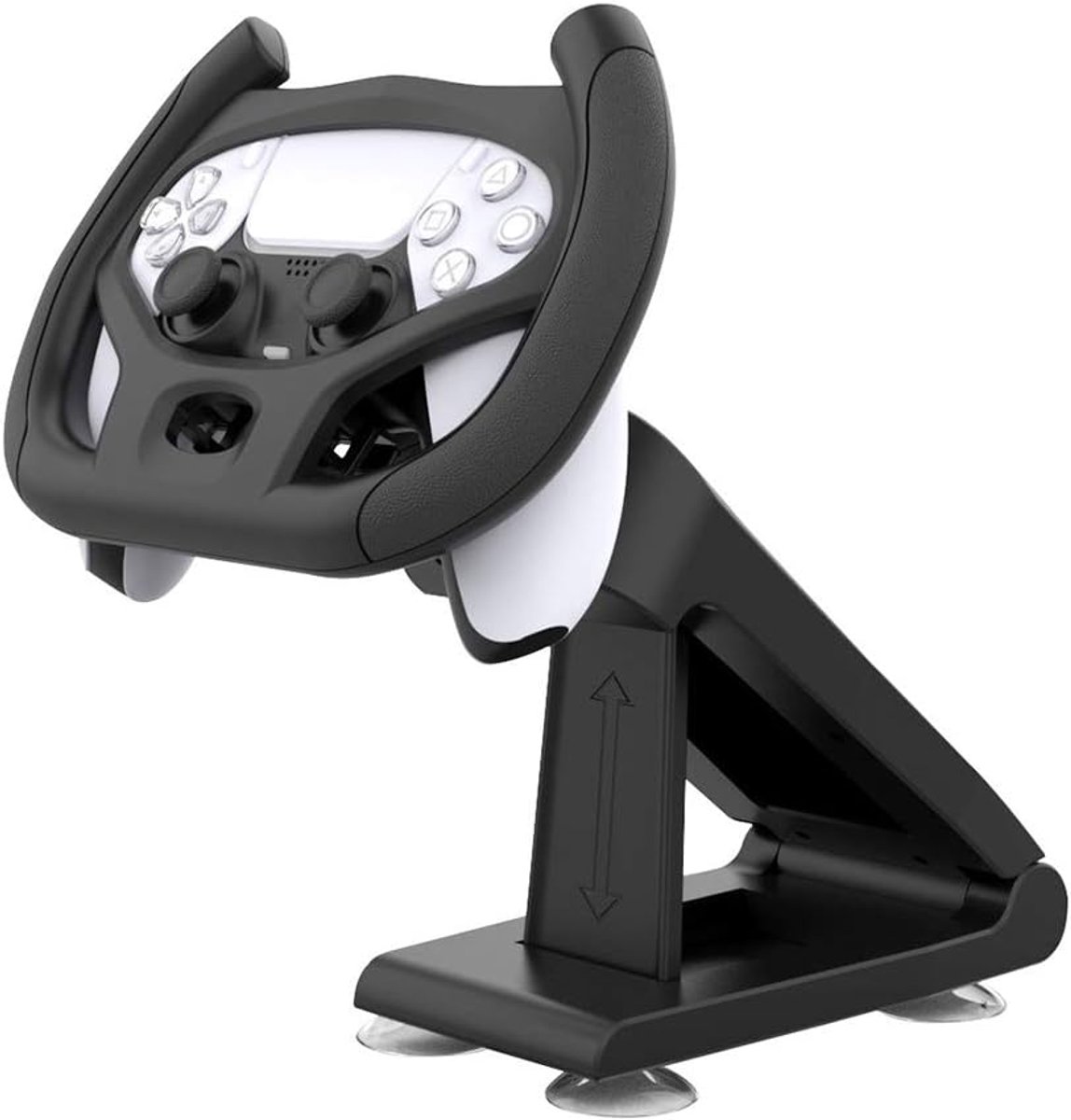 Gamestuurwiel met houder voor PS5-controller