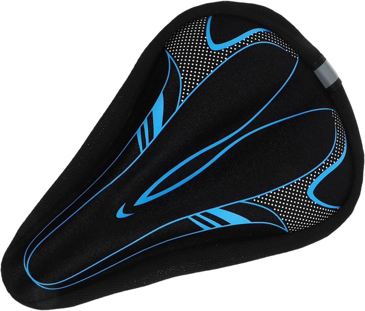 zachte gel fietszadelhoes, comfortabele schokabsorberende bekleding, geschikt voor mountainbikes, racefietsen en stadsfietsen, duurzame elastische zadelhoes voor heren