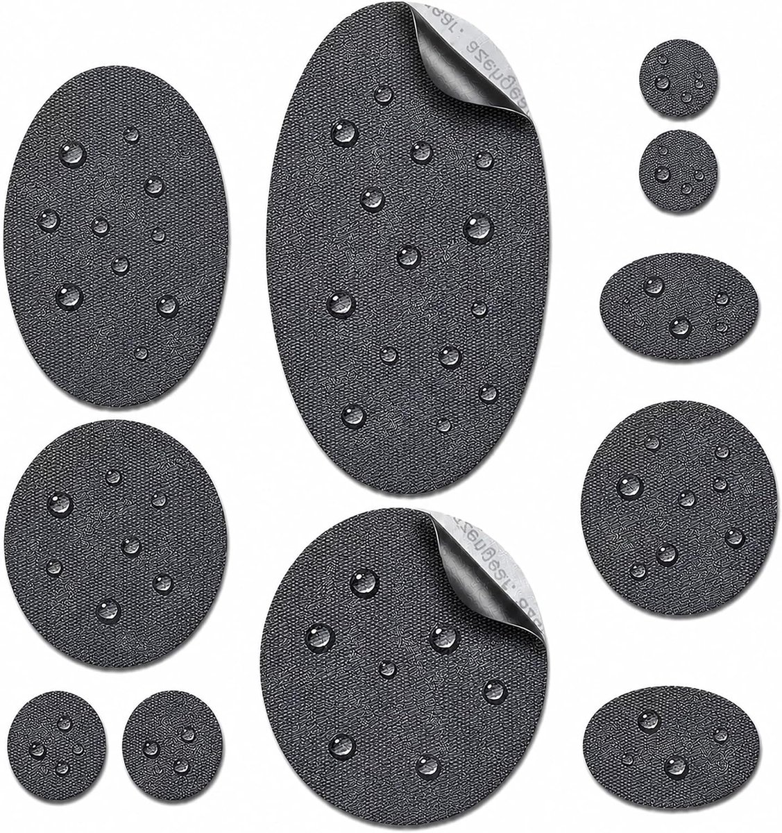 Reparatiepatches – Zelfklevend, Waterdicht, Scheur-, Koude- en Hittebestendig – Voor Donsjas, Tent, Schoen, Kleding, PVC, Bekleding