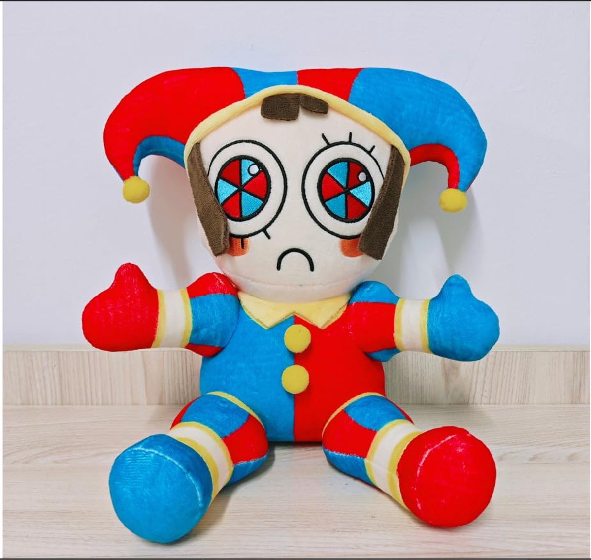 SnelShoppen - Maomoto De Geweldige Digitale Circus Pluche Speeltjes, Jax en Pomni Pluche Speelgoed voor TV-fans, Zacht Katoenen Kussen, Gevulde Figure — cadeau in Spellen & Speelgoed - foto 3