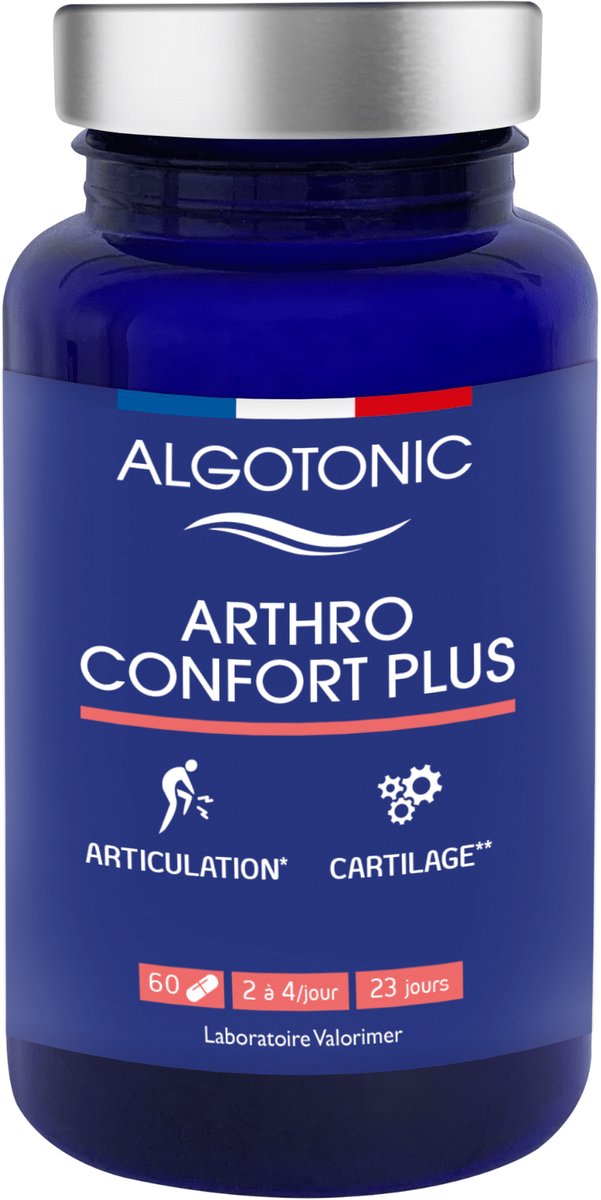 Arthro Confort Plus - Voedingssupplement Voor Gewrichten - 60 Capsules - 23-Daagse Kuur - Dagelijkse Ondersteuning Gewrichtsfunctie