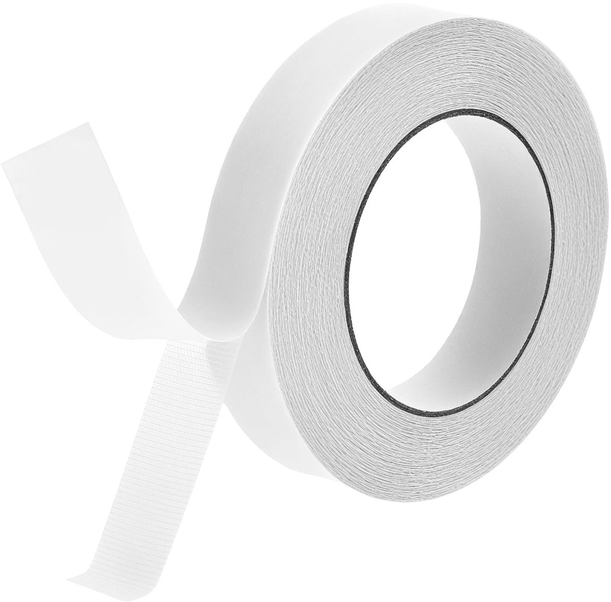Extra sterke dubbelzijdige geweven tape van 2.5cm x 20m x 0.28mm - Perfect voor tapijten, texturen en knutselprojecten