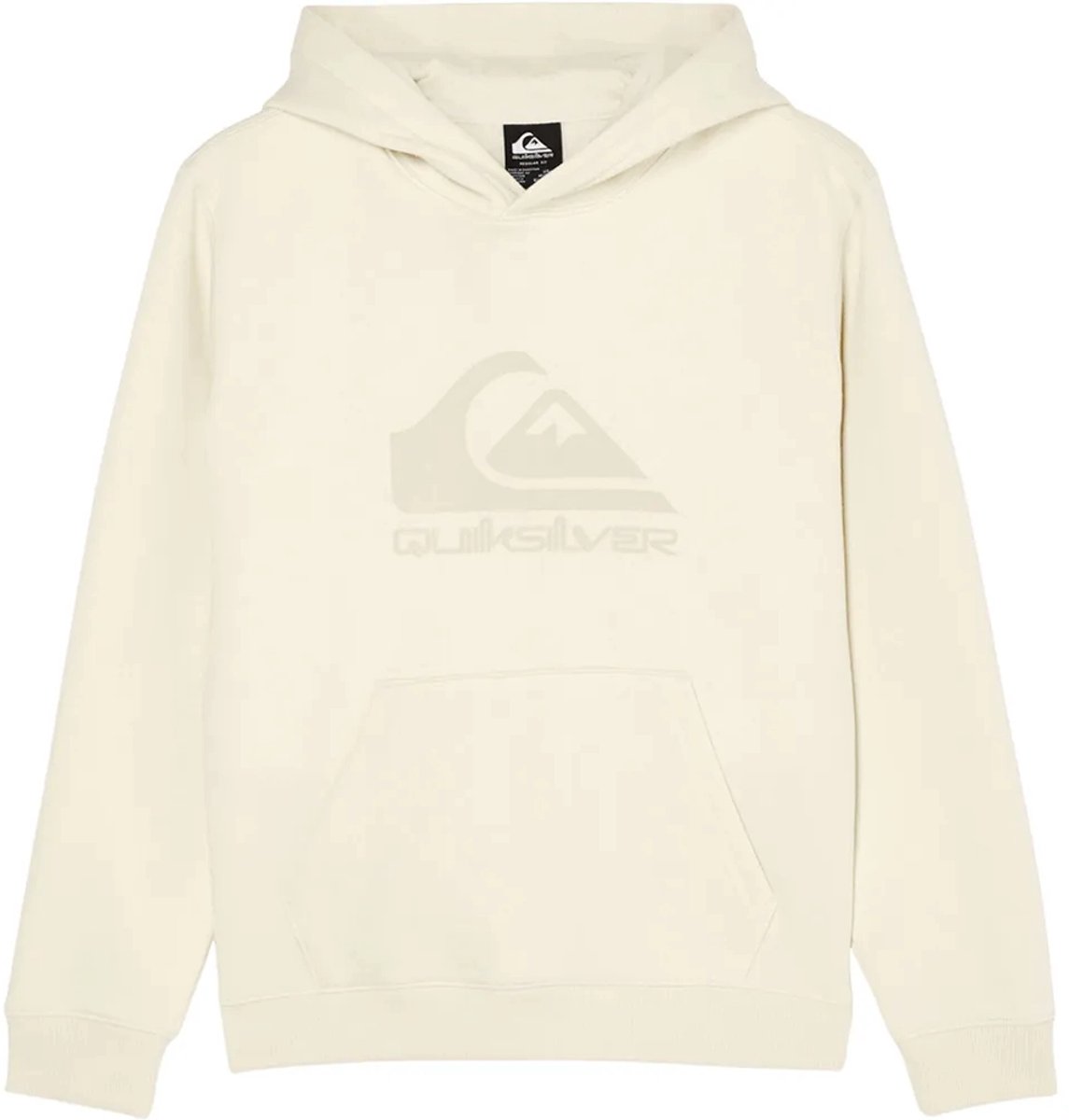 Quiksilver Comp Logo Hoodie 14 Years Jongen Bone
