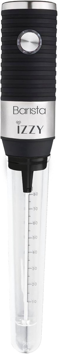 Elektrische Staafmixer - Roestvrij staal - Ergonomisch ontwerp - 30 Watt motor - Voor het maken van frappés en shakes