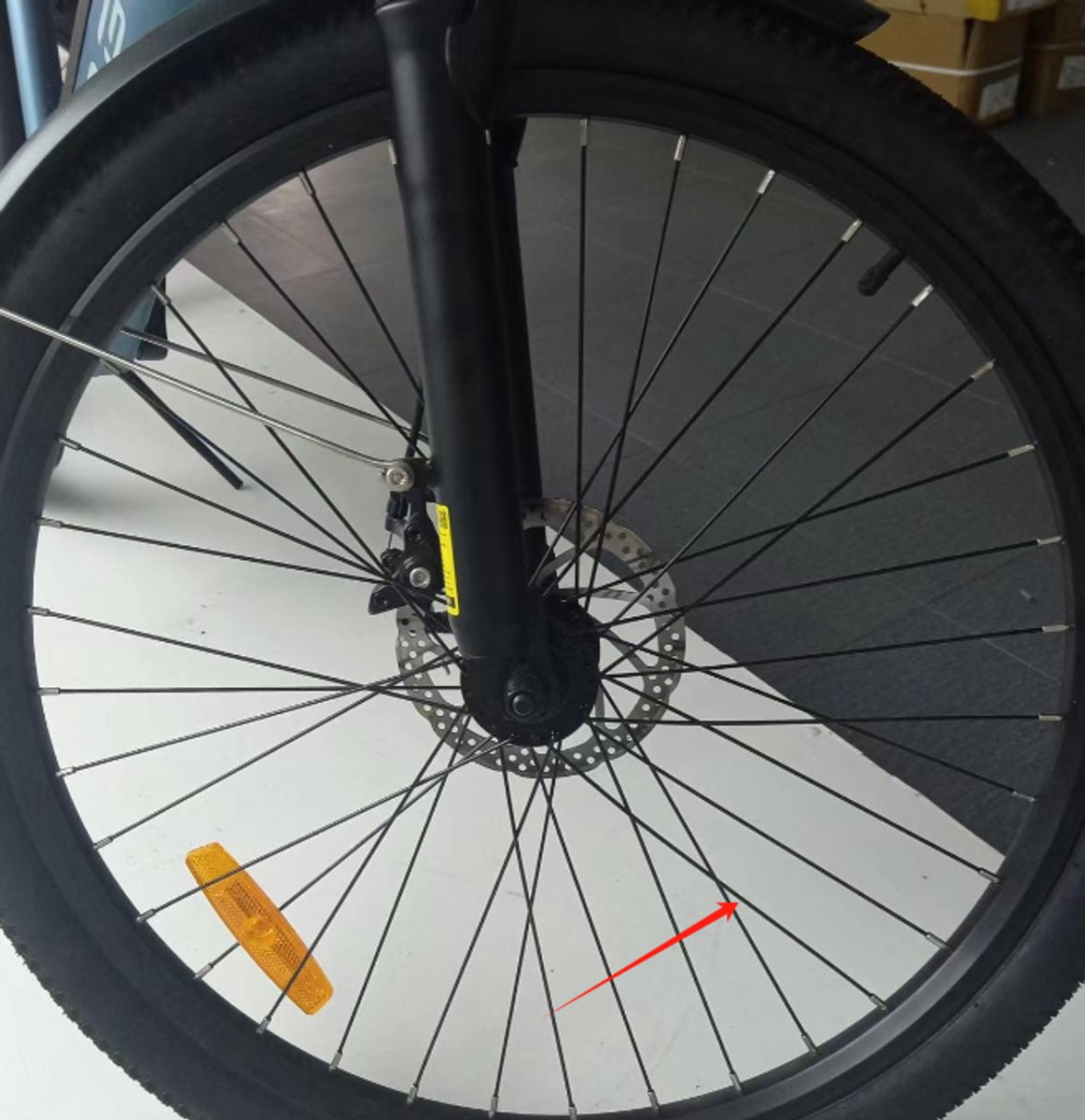 HillMiles elektrische fiets Achterwielgroep