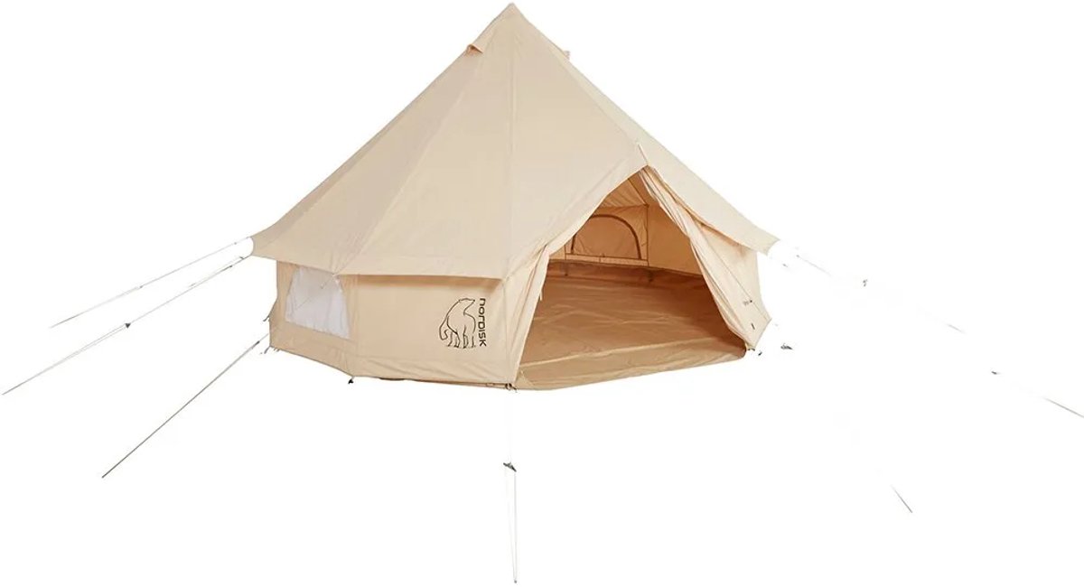 Nordisk Asgard 12.6 tent - 6 personen - Technical Cotton - beige
