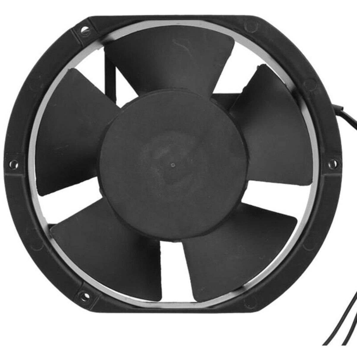 fan-Plafondventilator van 42,5 cm – 10 watt – 220 volt wisselstroom – Met schakelaar – Energiebesparend – Ultrastil, geschikt voor binnen- en buitengebruik – foto 2