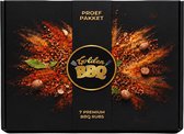 Golden BBQ - Proefpakket BBQ Rubs - Kruidenmixen - 7 verschillende BBQ Rubs - BBQ Cadeau