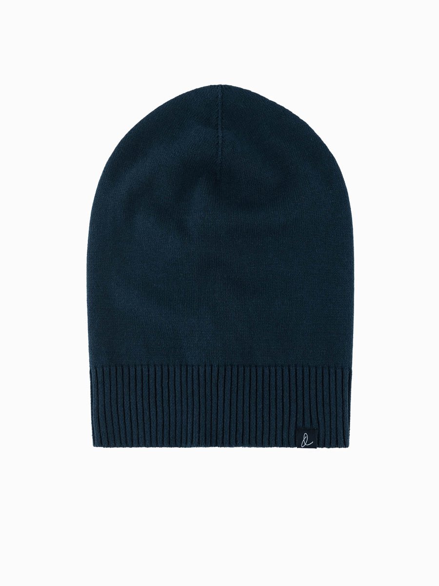 OMBRE Hoed - gemeleerd Marine ONE SIZE