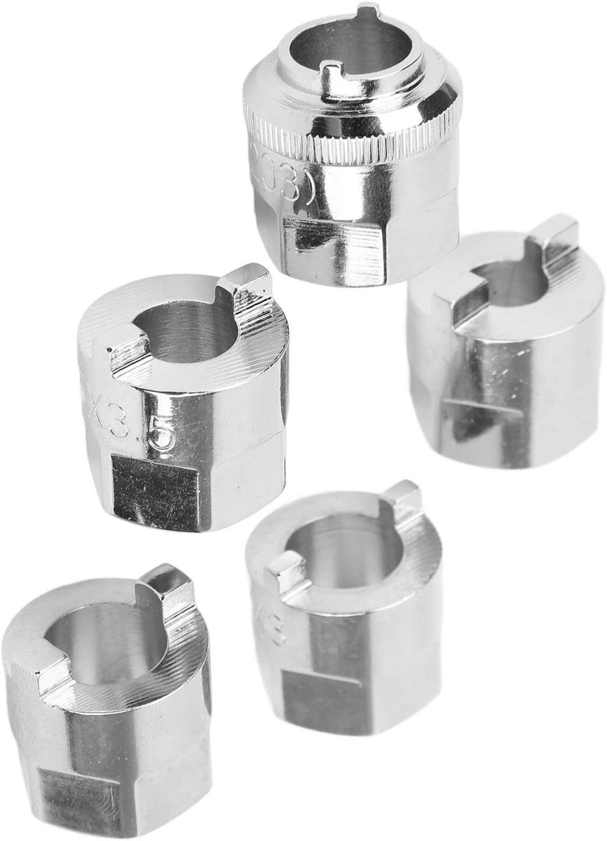Set van 5 Stuks Voorste Ophangingsgereedschap voor Benz C-Class W203 W209 CLK - Strut Moer Steeksleutel en Accessoires