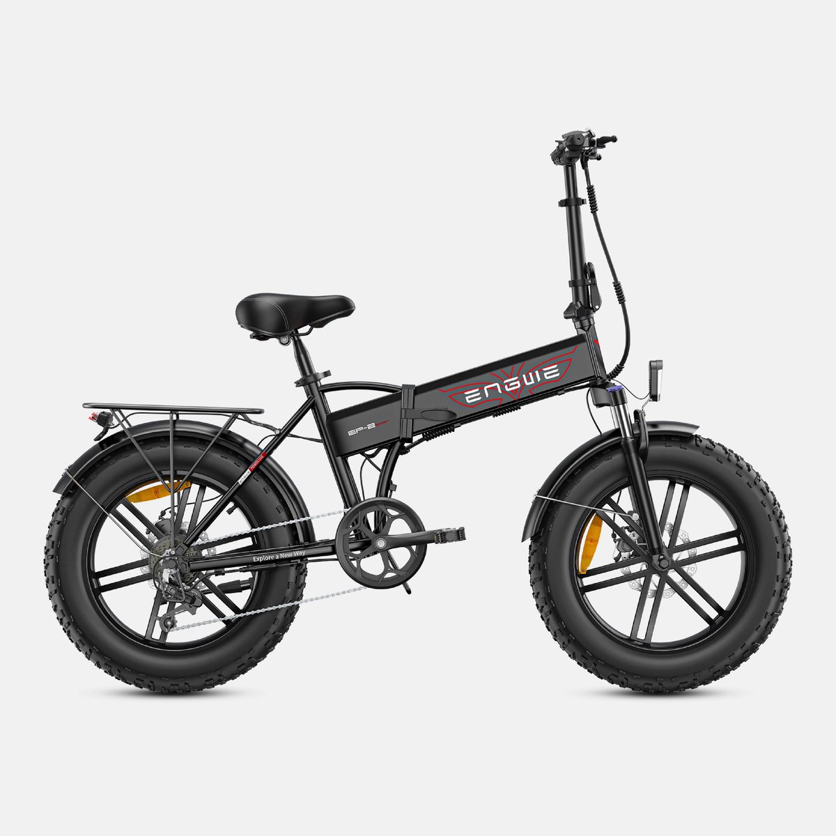 ENGWE EP-2 BOOST E-Bike - 20 inch - 120km actieradius - 250W motor - zwart thumbnail 2
