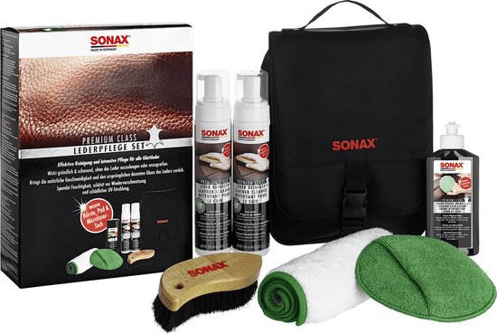 Sonax Premium Class Leather Care Kit - Lederonderhoudset