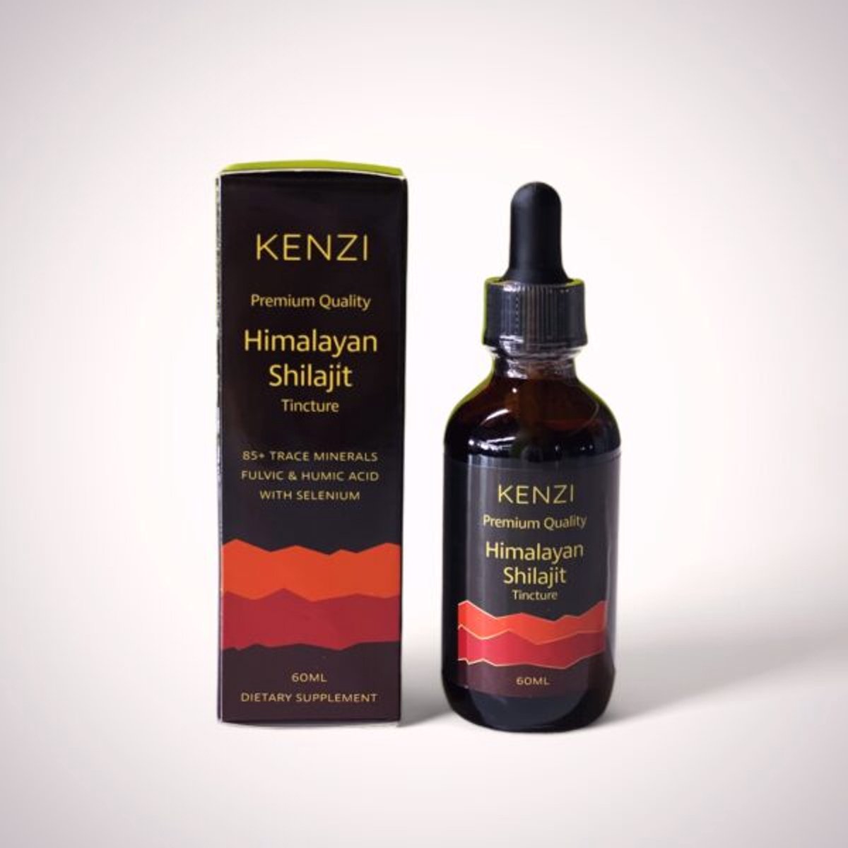 Shilajit Tincture met Selenium (Kenzi) 60ml