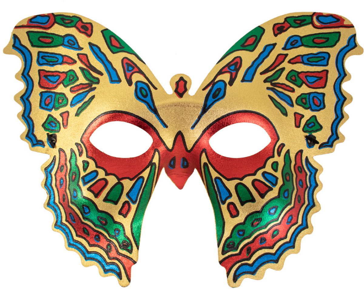 Oogmasker - Vlinder - Metallic