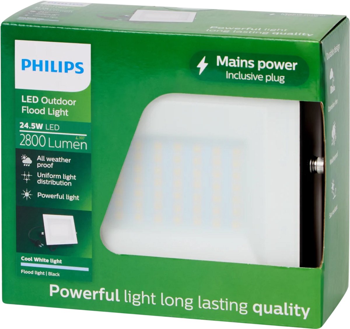 Philips schijnwerper - Outdoor - All Weather proof - Powerful light